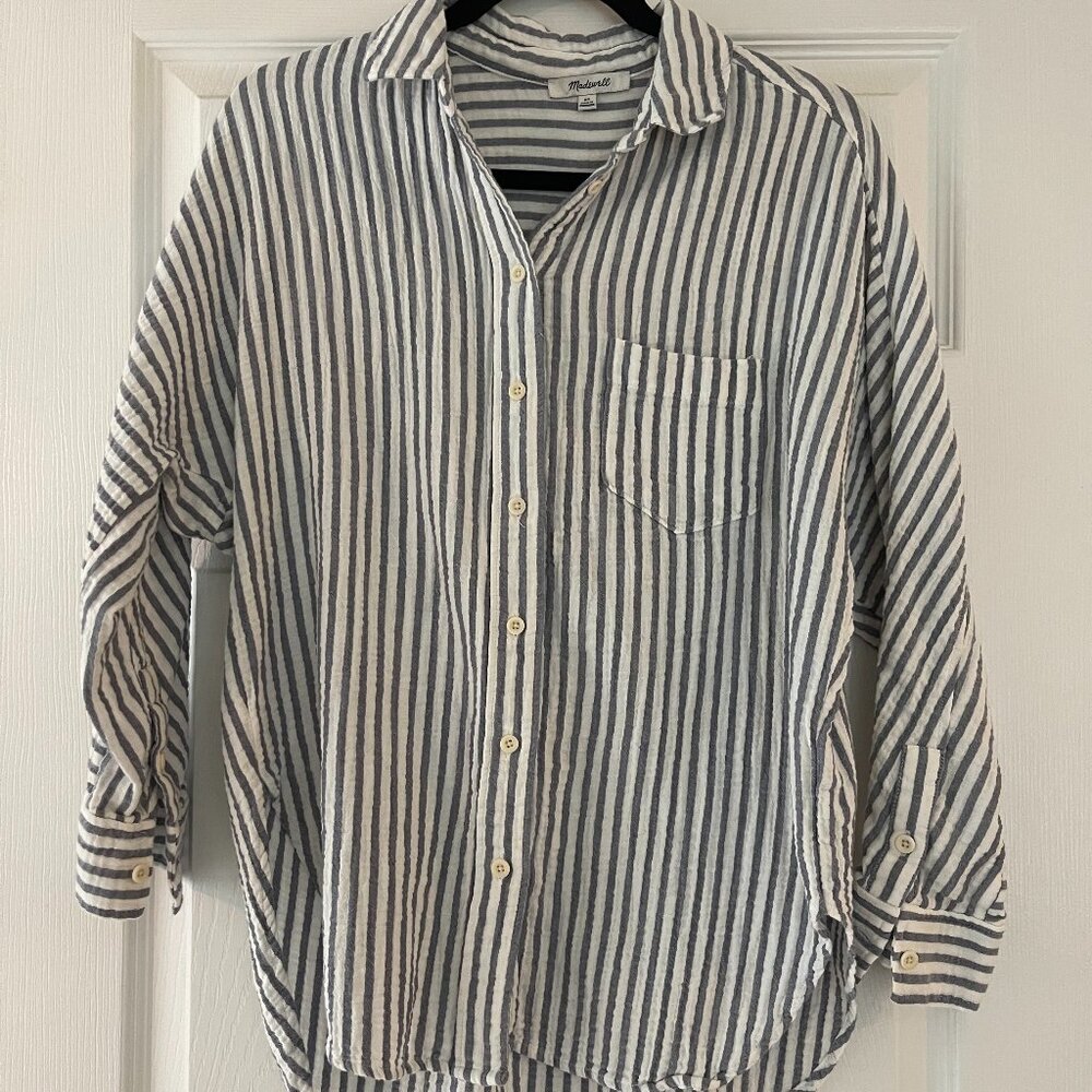 Madewell 100% Cotton Gauze-like Top Size Xs